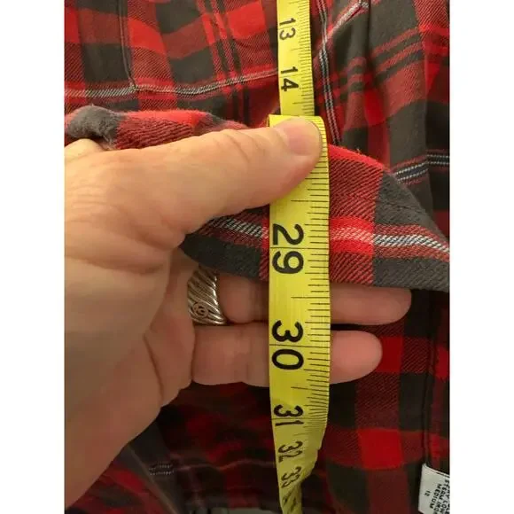 Vintage Polo Ralph Lauren Buffalo Plaid Long Sleeve Shirt. Size Large - Picture 10 of 10